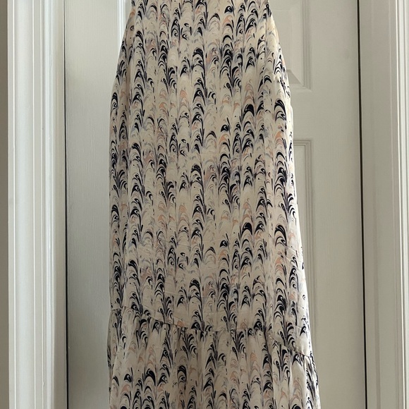 CLUB MONACO Floral Silk Dress size 6 - Picture 2 of 5